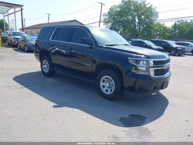 Продажа на аукционе авто 2018 Chevrolet Tahoe Commercial Fleet, vin: 1GNSKEEC8JR121205, номер лота: 45548906
