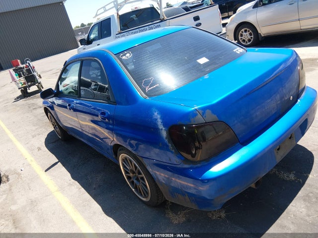45548998 :رقم المزاد ، JF1GD29642G514729 vin ، 2002 Subaru Impreza Wrx مزاد بيع