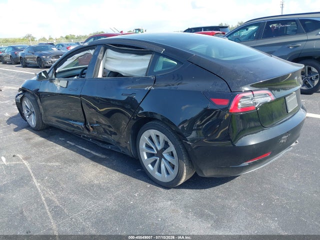 Tesla Model 3 Rear-wheel Drive 2022 5YJ3E1EA7NF189258 Image 3