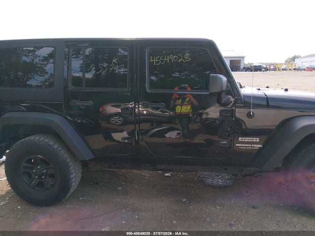 Продажа на аукционе авто 2018 Jeep Wrangler Jk Unlimited Sport 4x4, vin: 1C4BJWDG2JL855797, номер лота: 45549028