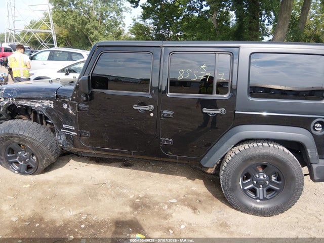Продажа на аукционе авто 2018 Jeep Wrangler Jk Unlimited Sport 4x4, vin: 1C4BJWDG2JL855797, номер лота: 45549028