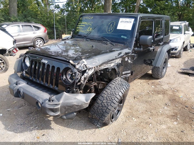 Продажа на аукционе авто 2018 Jeep Wrangler Jk Unlimited Sport 4x4, vin: 1C4BJWDG2JL855797, номер лота: 45549028