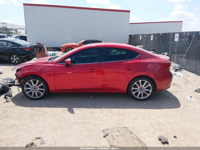 2014 Mazda Mazda3 S Touring მანქანა იყიდება აუქციონზე, vin: JM1BM1V38E1165530, აუქციონის ნომერი: 45549032