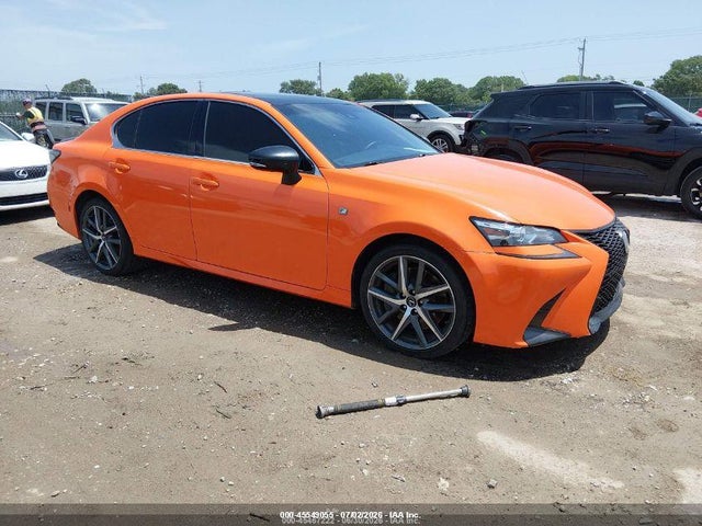 Aukcja sprzedaży 2018 Lexus Gs 350 F Sport, vin: JTHBZ1BLXJA012503, numer aukcji: 45549055