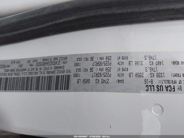 Dodge Grand Caravan Gt 2017 2C4RDGEG4HR555237 Image 9
