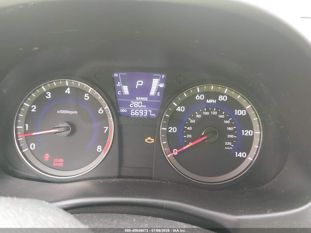45549073 :رقم المزاد ، KMHCT5AE1DU135607 vin ، 2013 Hyundai Accent Gs مزاد بيع
