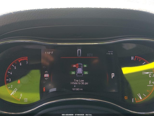 45549099 :رقم المزاد ، 1C4SDJCT6FC908386 vin ، 2015 Dodge Durango R/t مزاد بيع
