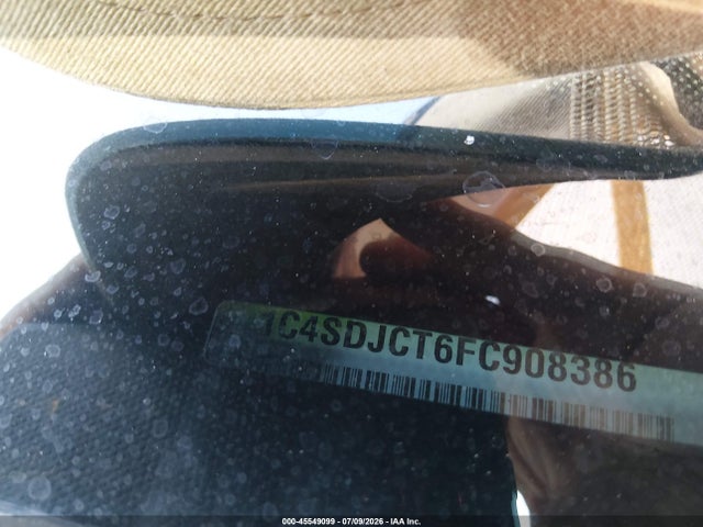 45549099 :رقم المزاد ، 1C4SDJCT6FC908386 vin ، 2015 Dodge Durango R/t مزاد بيع