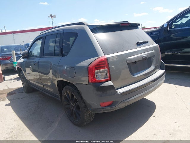 2013 Jeep Compass Latitude მანქანა იყიდება აუქციონზე, vin: 1C4NJCEB0DD167679, აუქციონის ნომერი: 45549237