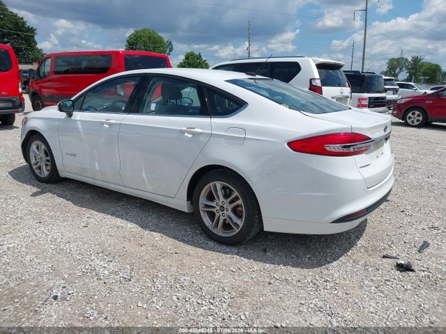 3FA6P0UU8JR141991 Ford Fusion Hybrid S