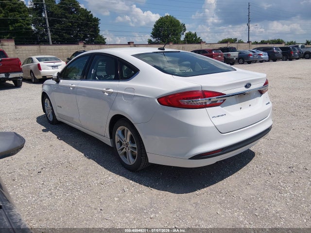3FA6P0UUXJR141989 Ford Fusion Hybrid S