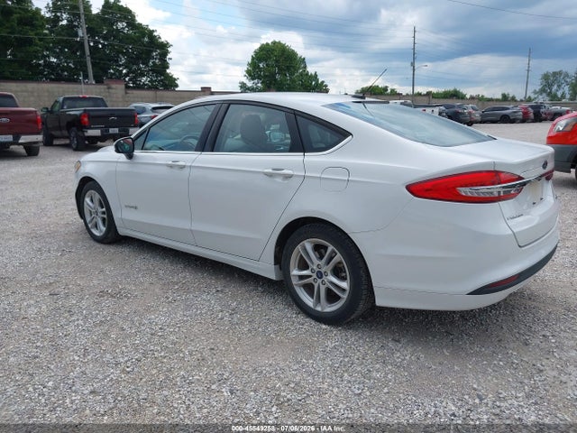 3FA6P0UU2JR122773 Ford Fusion Hybrid S