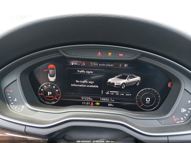 Продажа на аукционе авто 2019 Audi A5 45 Premium, vin: WAUYNGF55KN011286, номер лота: 45549307
