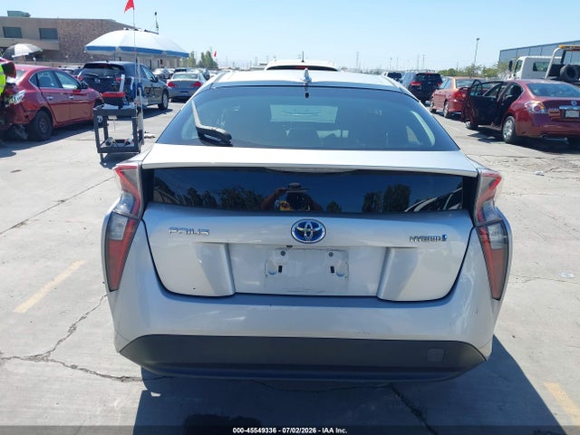 45549336 :رقم المزاد ، JTDKARFU0G3503900 vin ، 2016 Toyota Prius Three مزاد بيع