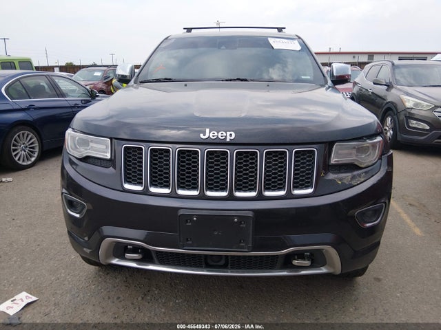 Продажа на аукционе авто 2015 Jeep Grand Cherokee Overland, vin: 1C4RJFCM7FC162317, номер лота: 45549343