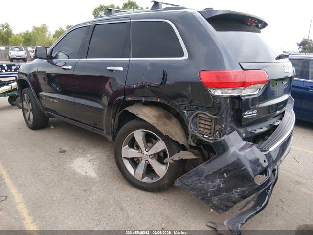 Продажа на аукционе авто 2015 Jeep Grand Cherokee Overland, vin: 1C4RJFCM7FC162317, номер лота: 45549343
