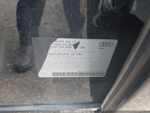 WA1CGAFP8EA021824 Audi Sq5 3.0t Premium Plus
