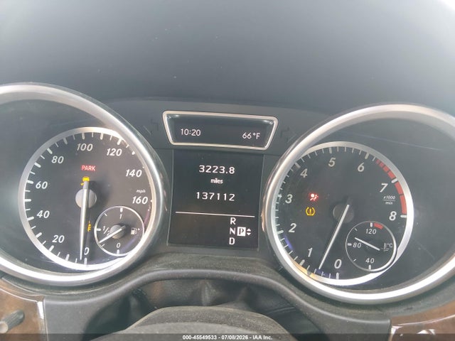 Aukcja sprzedaży 2012 Mercedes-benz Ml 350 4matic, vin: 4JGDA5HB4CA018240, numer aukcji: 45549533