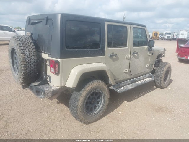 45549581 :رقم المزاد ، 1C4BJWEG6JL894682 vin ، 2018 Jeep Wrangler Jk Unlimited Sahara 4x4 مزاد بيع