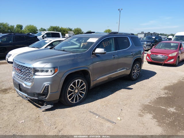 45549650 :رقم المزاد ، 1GKKNPLS4LZ208869 vin ، 2020 Gmc Acadia Fwd Denali مزاد بيع