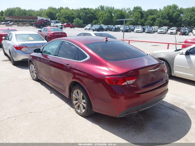 Продаж на аукціоні авто 2016 Chrysler 200 Limited, vin: 1C3CCCAG9GN155794, номер лоту: 45549691