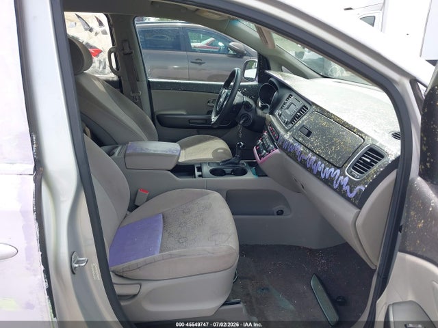 2015 Kia Sedona L მანქანა იყიდება აუქციონზე, vin: KNDMA5C1XF6014669, აუქციონის ნომერი: 45549747