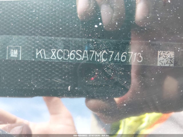 Auction sale of the 2021 Chevrolet Spark Fwd 1lt Automatic, vin: KL8CD6SA7MC746713, lot number: 45549803