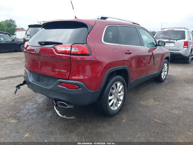 Продаж на аукціоні авто 2016 Jeep Cherokee Limited, vin: 1C4PJMDS2GW299934, номер лоту: 45549836