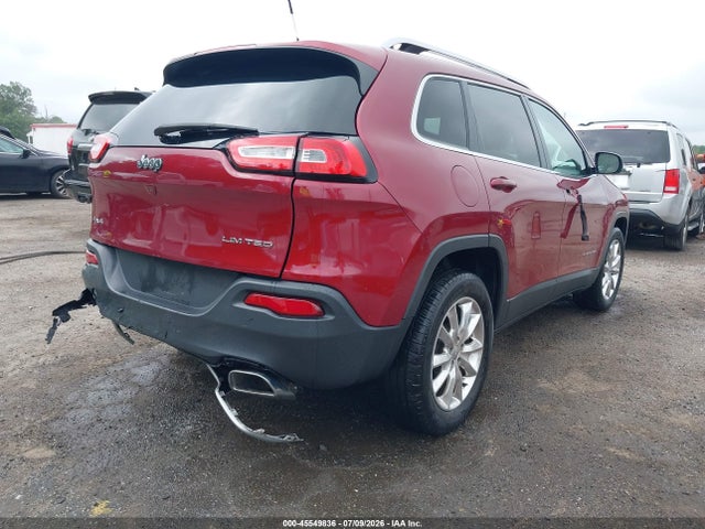 Продаж на аукціоні авто 2016 Jeep Cherokee Limited, vin: 1C4PJMDS2GW299934, номер лоту: 45549836