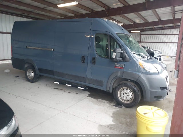 Auction sale of the 2019 Ram Promaster 3500 Cargo Van High Roof 159 Wb Ext, vin: 3C6URVJG9KE548421, lot number: 45549902