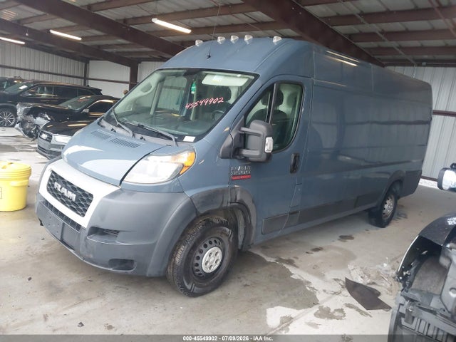 2019 Ram Promaster 3500 Cargo Van High Roof 159 Wb Ext მანქანა იყიდება აუქციონზე, vin: 3C6URVJG9KE548421, აუქციონის ნომერი: 45549902