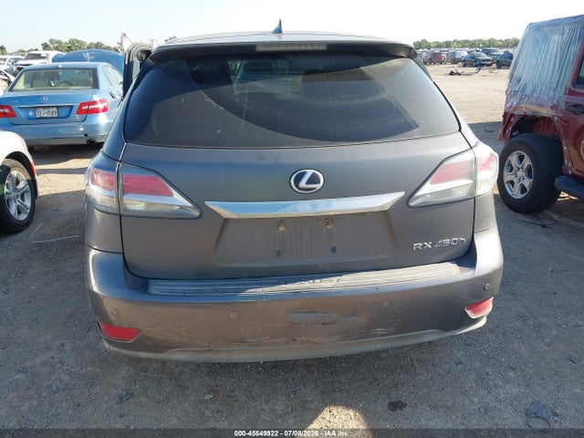 45549922 :رقم المزاد ، 2T2ZB1BA5FC002611 vin ، 2015 Lexus Rx 450h مزاد بيع
