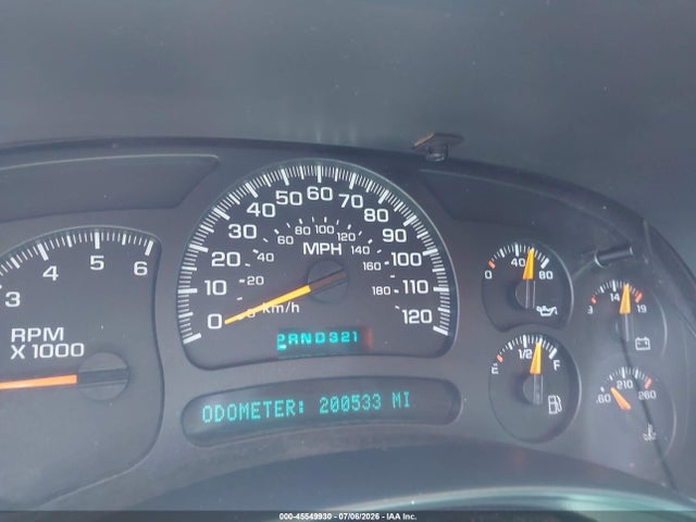 Aukcja sprzedaży 2003 Gmc Sierra 1500 Sle, vin: 2GTEC19T431250883, numer aukcji: 45549930