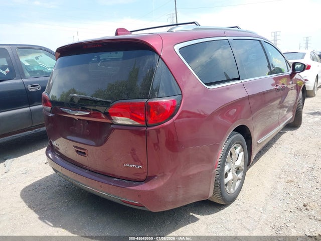 45549959 :رقم المزاد ، 2C4RC1GG2HR588766 vin ، 2017 Chrysler Pacifica Limited مزاد بيع