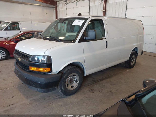 Aukcja sprzedaży 2019 Chevrolet Express 2500 Work Van, vin: 1GCWGAFP9K1331057, numer aukcji: 45550017