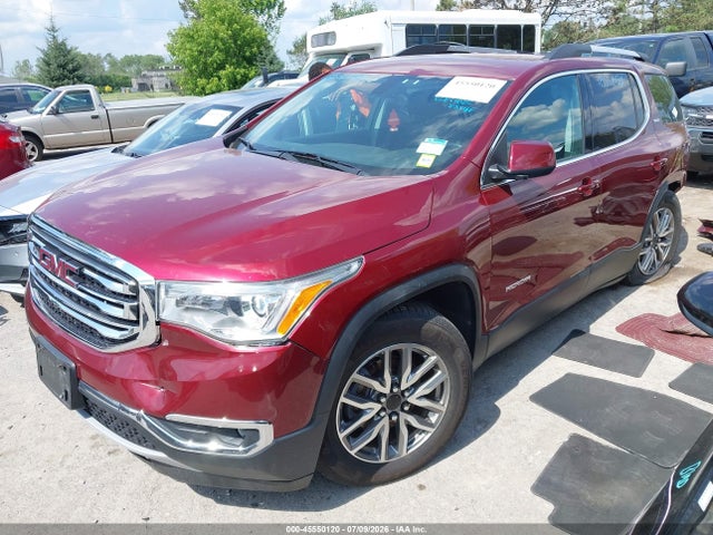 45550120 :رقم المزاد ، 1GKKNSLA2JZ210790 vin ، 2018 Gmc Acadia Sle-2 مزاد بيع