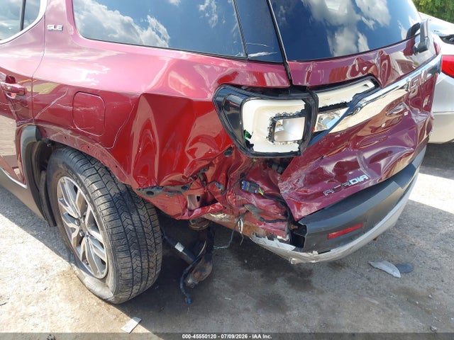 45550120 :رقم المزاد ، 1GKKNSLA2JZ210790 vin ، 2018 Gmc Acadia Sle-2 مزاد بيع
