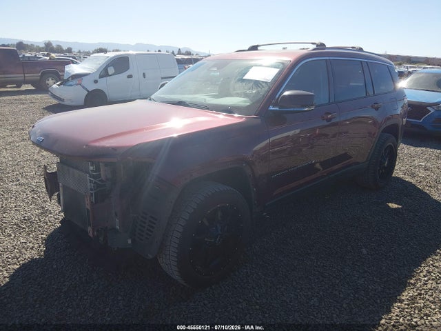 45550121 :رقم المزاد ، 1C4RJKBG9M8106044 vin ، 2021 Jeep Grand Cherokee L Limited 4x4 مزاد بيع