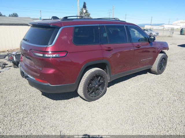45550121 :رقم المزاد ، 1C4RJKBG9M8106044 vin ، 2021 Jeep Grand Cherokee L Limited 4x4 مزاد بيع
