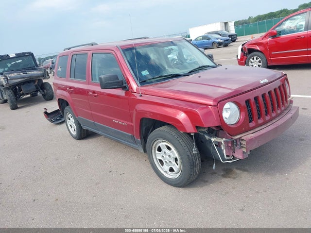 45550155 :رقم المزاد ، 1C4NJRBB6GD509258 vin ، 2016 Jeep Patriot Sport مزاد بيع