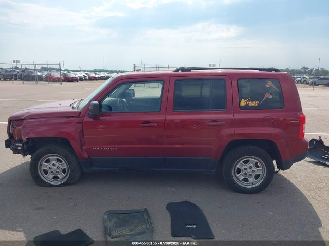 45550155 :رقم المزاد ، 1C4NJRBB6GD509258 vin ، 2016 Jeep Patriot Sport مزاد بيع