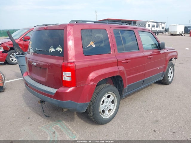 45550155 :رقم المزاد ، 1C4NJRBB6GD509258 vin ، 2016 Jeep Patriot Sport مزاد بيع