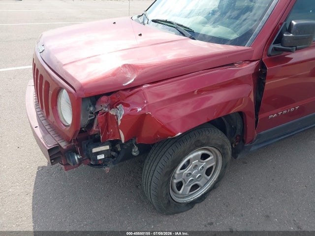 45550155 :رقم المزاد ، 1C4NJRBB6GD509258 vin ، 2016 Jeep Patriot Sport مزاد بيع