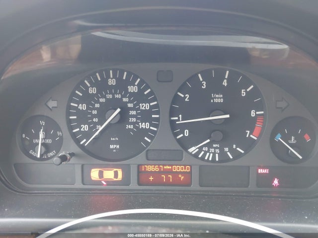 Aukcja sprzedaży 1999 Bmw 528i, vin: WBADM5346XBY16708, numer aukcji: 45550189