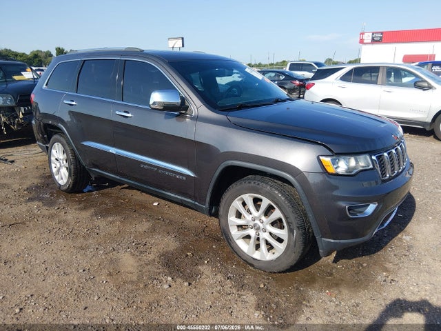 Продаж на аукціоні авто 2017 Jeep Grand Cherokee Limited, vin: 1C4RJFBG8HC610255, номер лоту: 45550202