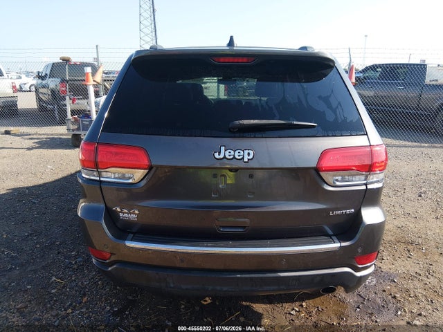 Продаж на аукціоні авто 2017 Jeep Grand Cherokee Limited, vin: 1C4RJFBG8HC610255, номер лоту: 45550202