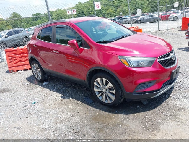 2018 Buick Encore Preferred მანქანა იყიდება აუქციონზე, vin: KL4CJASB6JB710535, აუქციონის ნომერი: 45550248