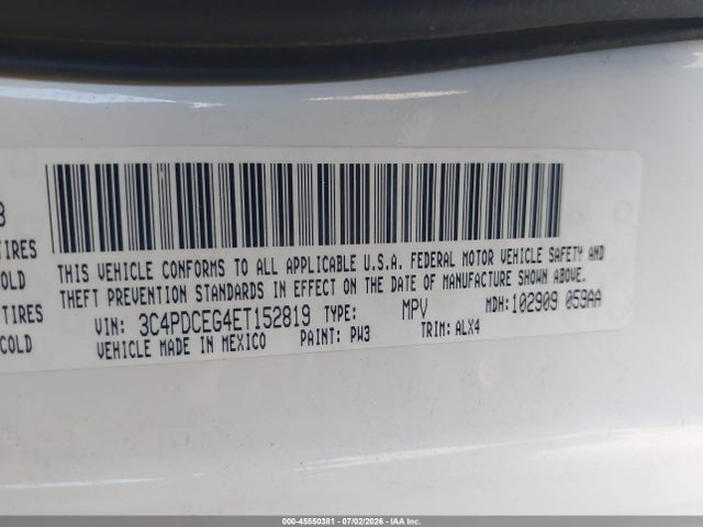 Dodge Journey R/t 2014 3C4PDCEG4ET152819 Image 9