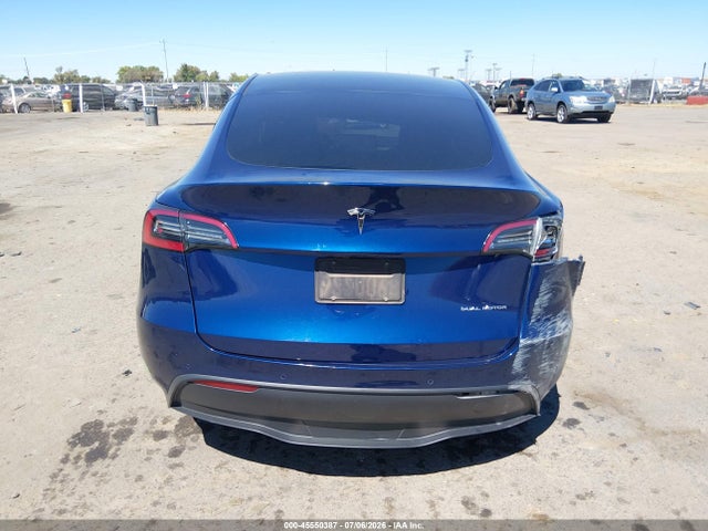 Aukcja sprzedaży 2022 Tesla Model Y Long Range Dual Motor All-wheel Drive, vin: 7SAYGAEE1NF382298, numer aukcji: 45550387