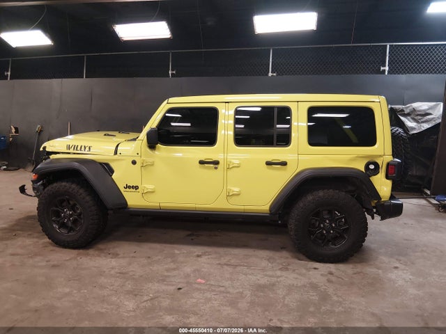 45550410 :رقم المزاد ، 1C4PJXDG8RW287321 vin ، 2024 Jeep Wrangler 4-door Willys 4x4 مزاد بيع